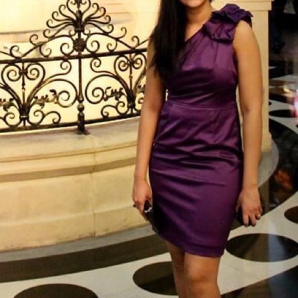 Purple dress
